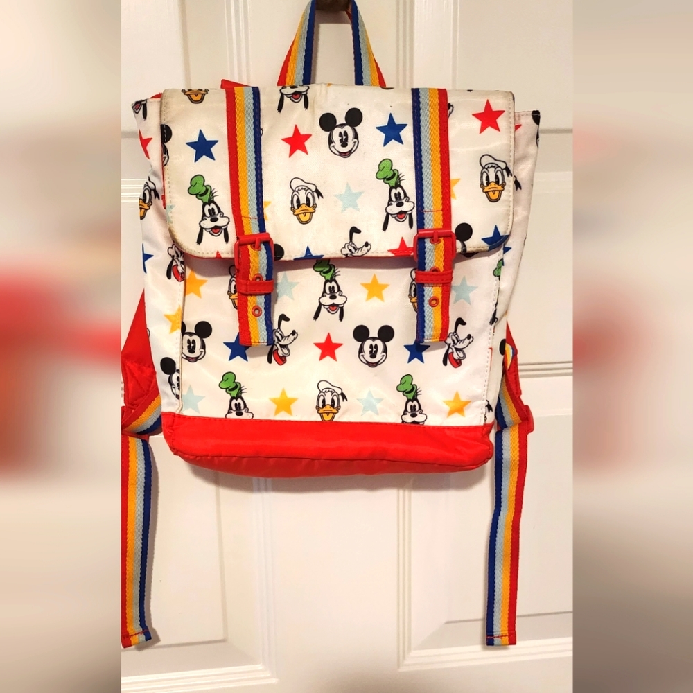 Disney Mickey and Friends Rainbow Backpack One Size Fits all